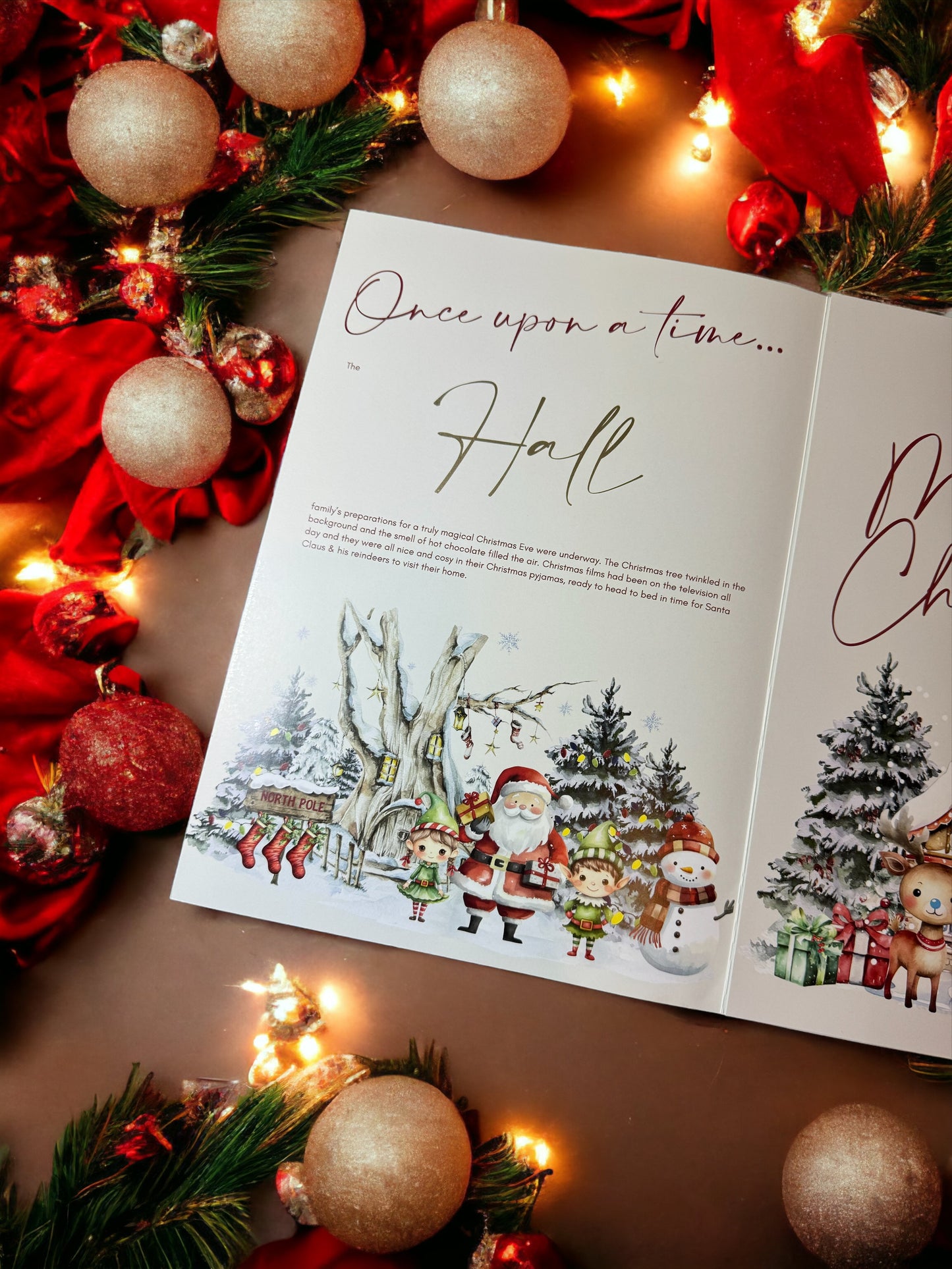 Personalised Christmas Eve Booklet