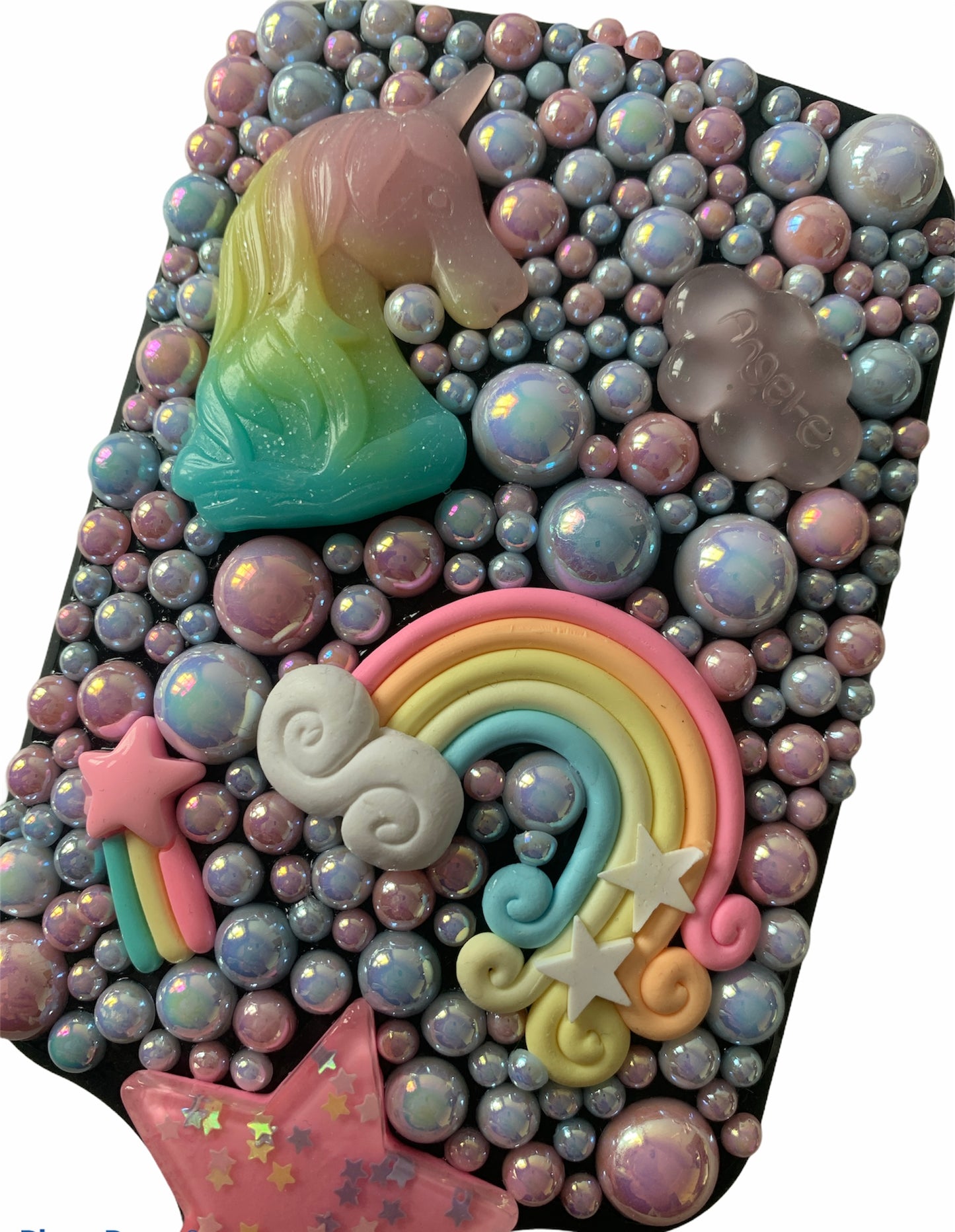 Unicorn hairbrush