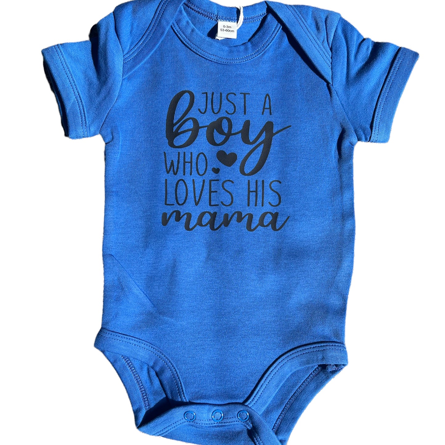 Just a boy Short sleeve bodysuit