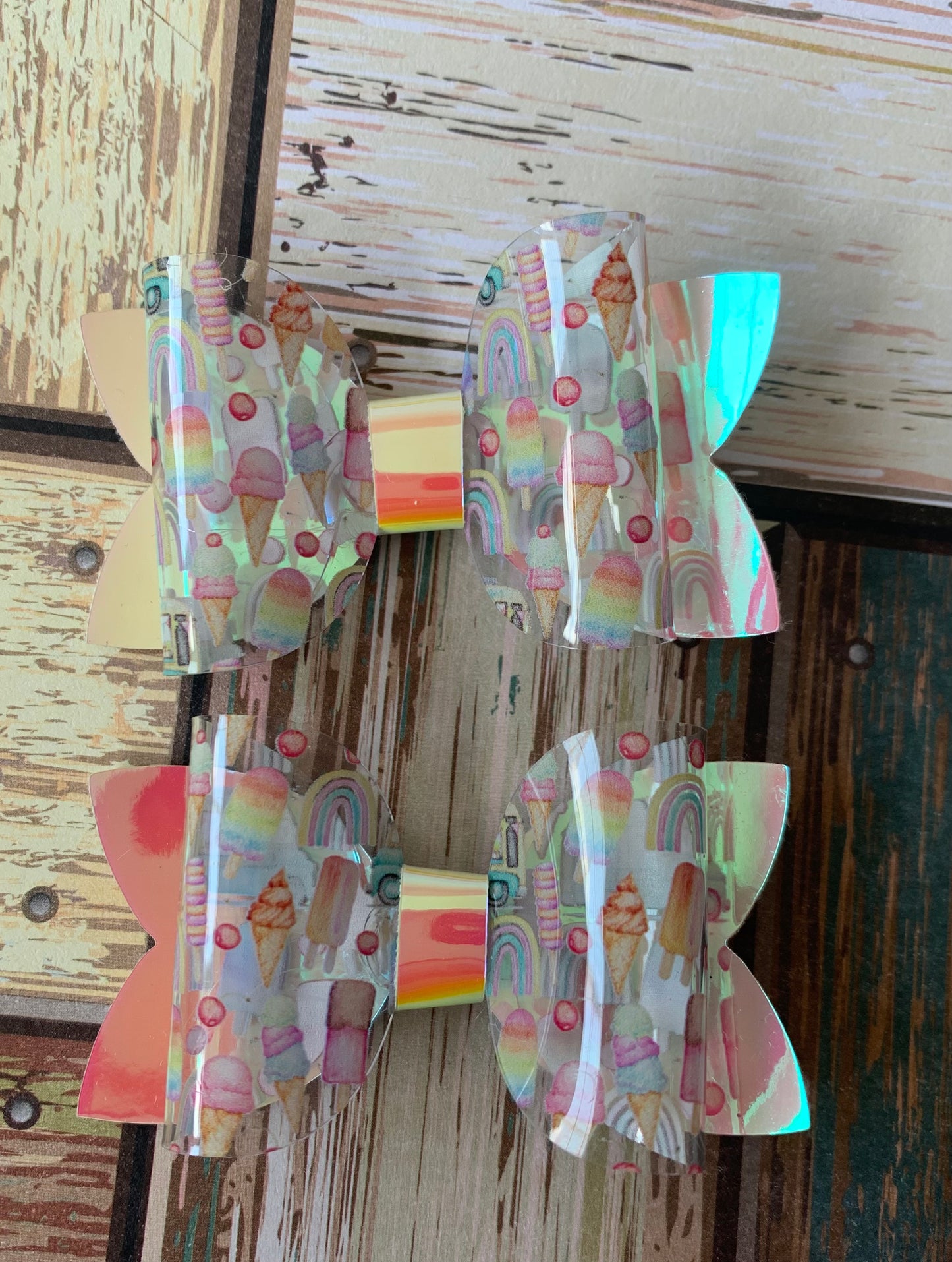Icecream transparent bow
