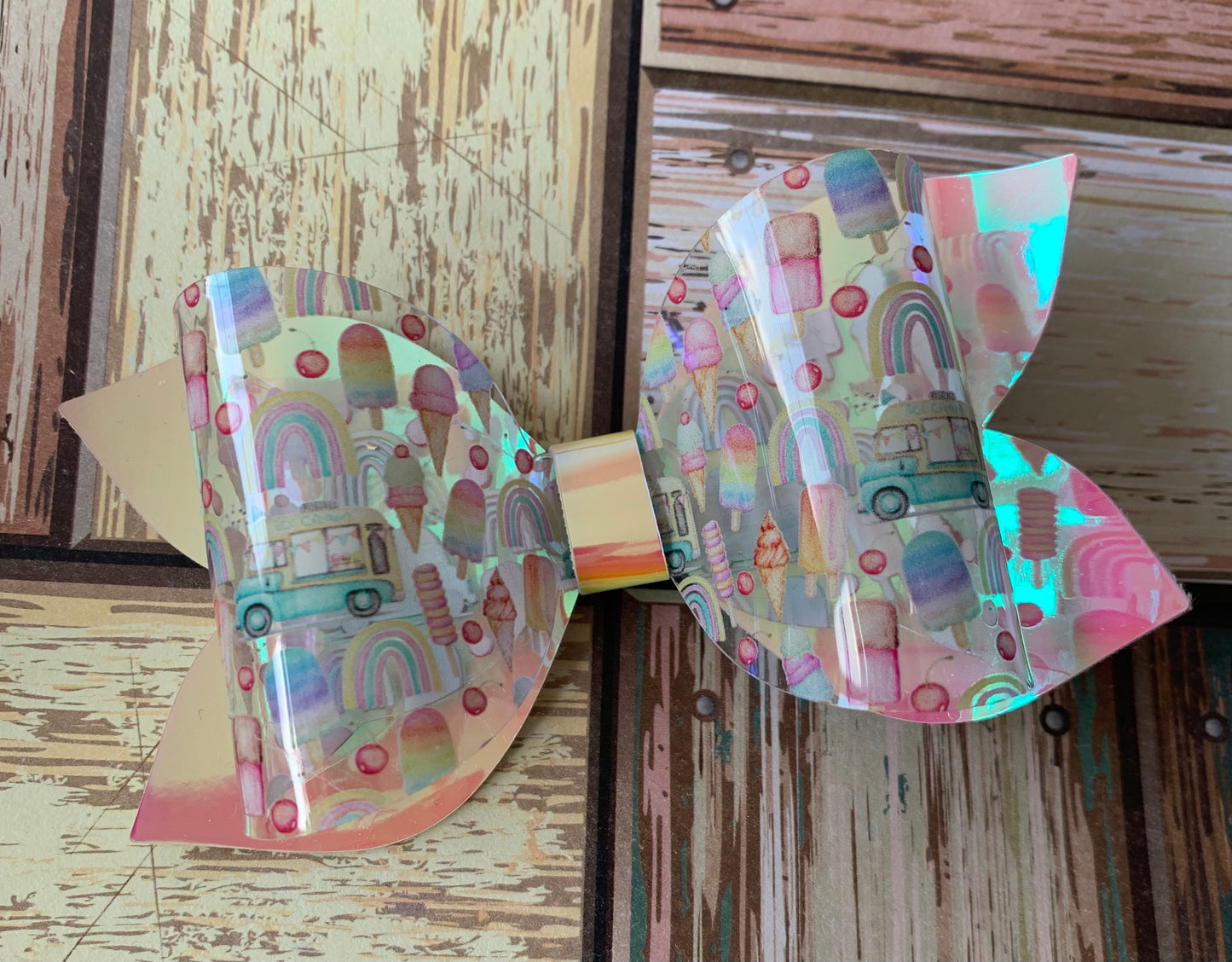 Icecream transparent bow