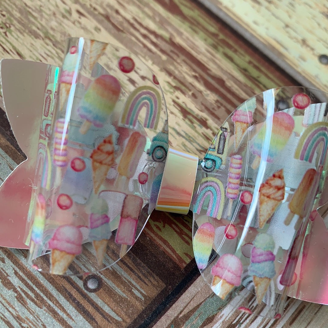 Ice cream Pigtails bows