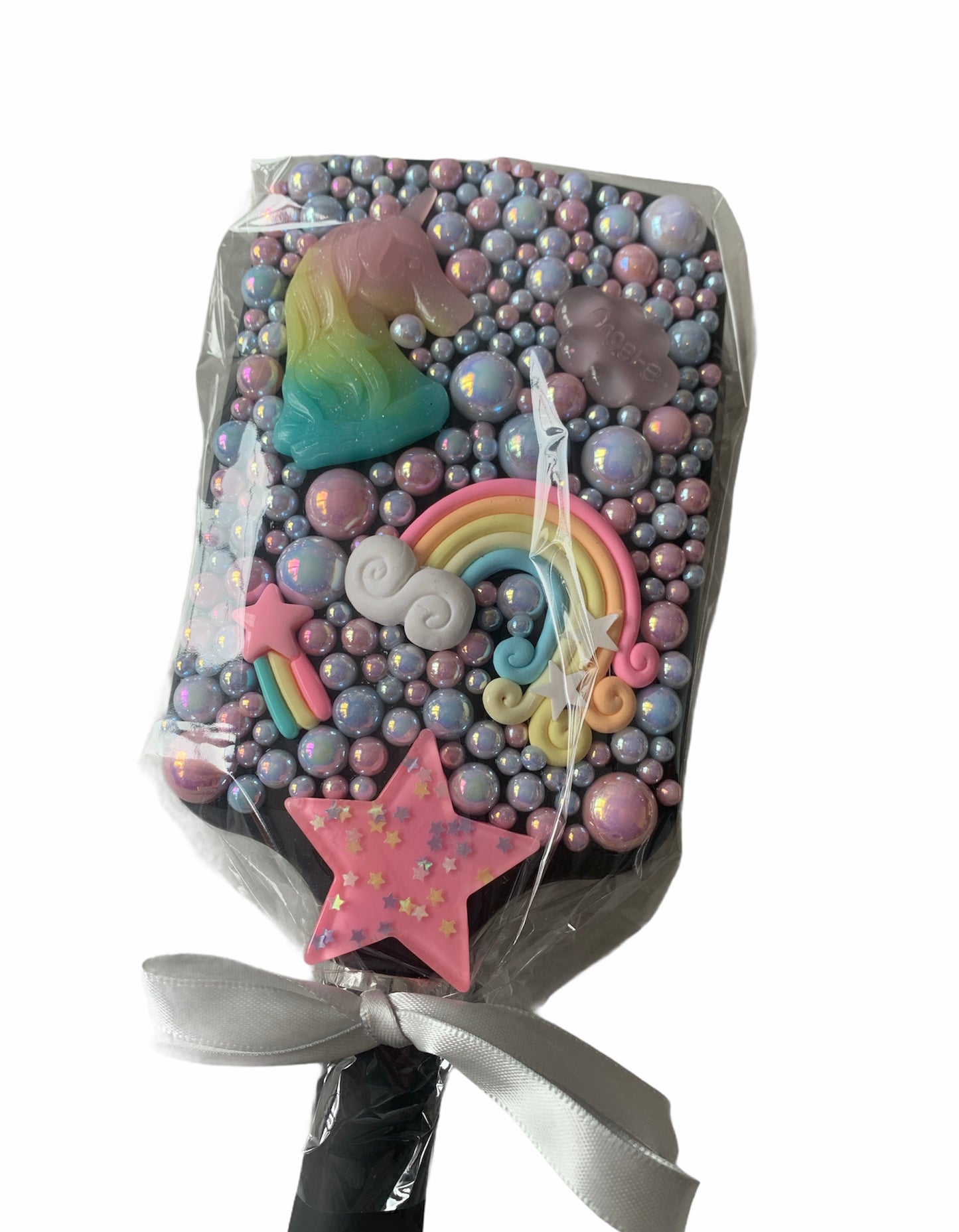 Unicorn hairbrush