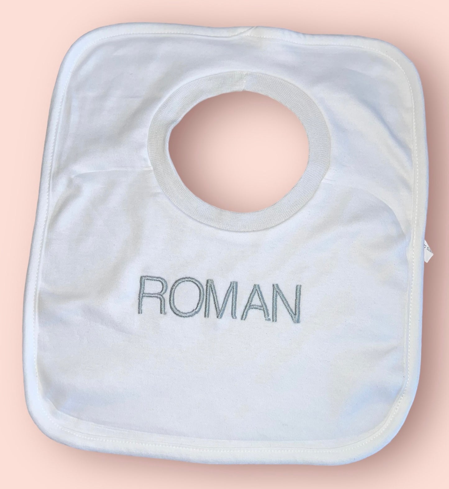 Embroidered Name Bib