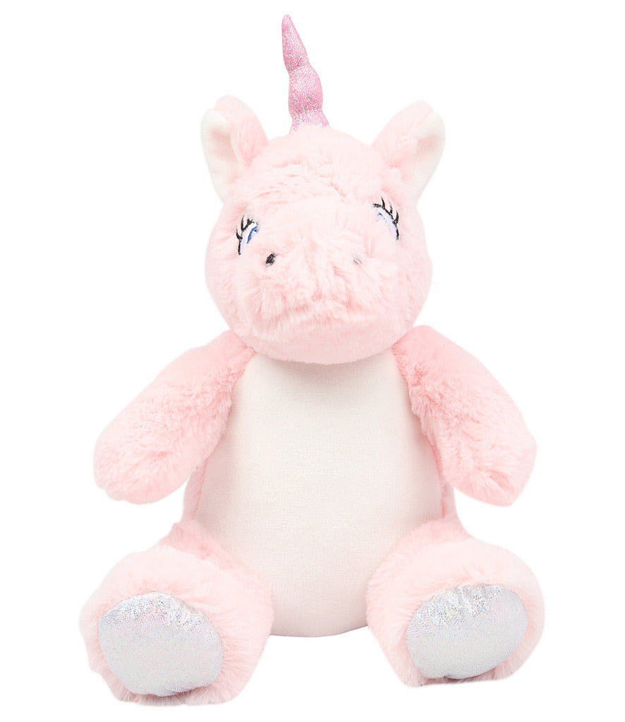 Personalised mini unicorn teddy